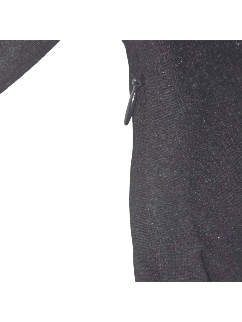 Anthropologie Womens Black Long-Sleeve Maxi Dress XXS - Picture 5 of 8